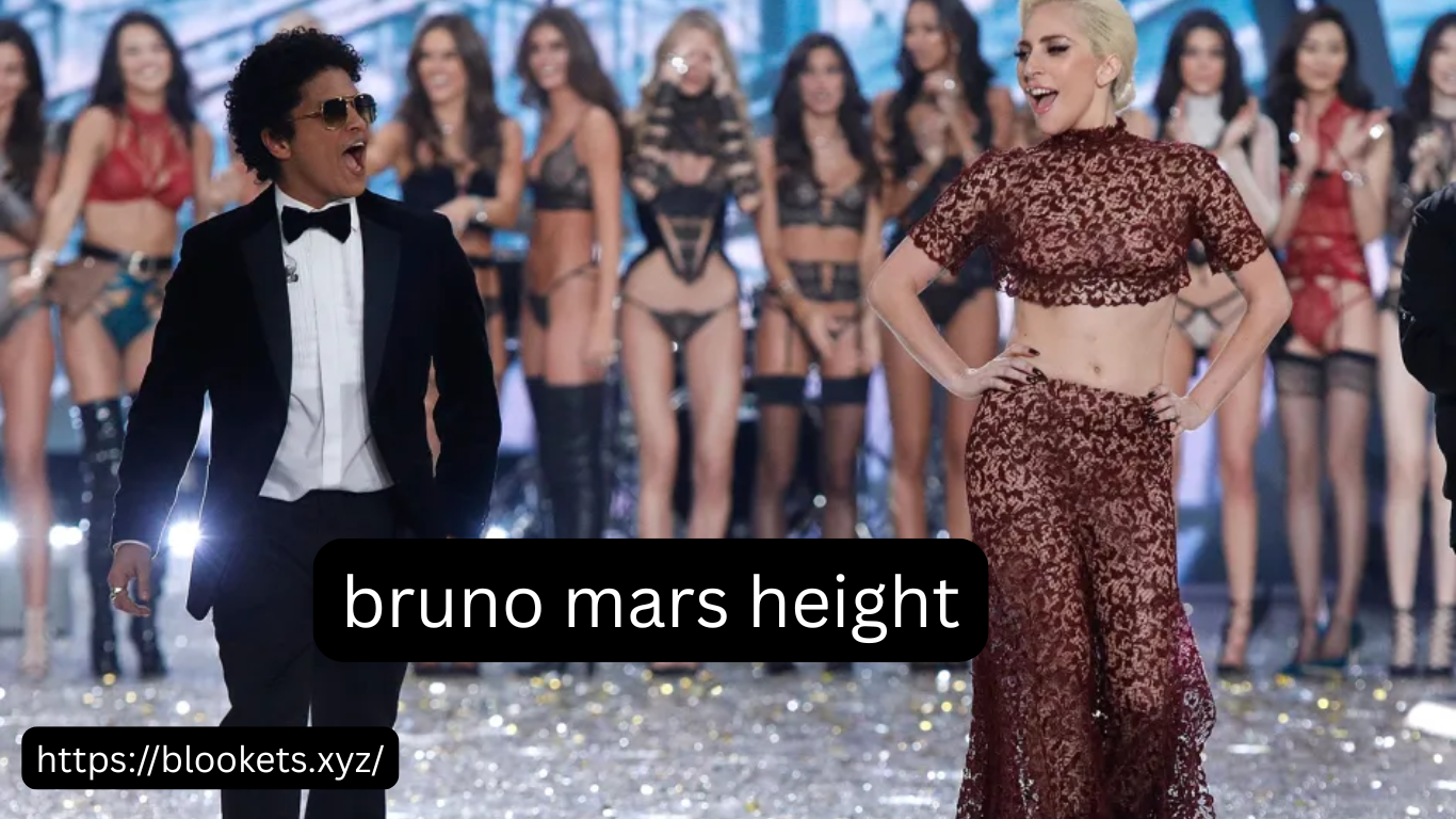 bruno mars height